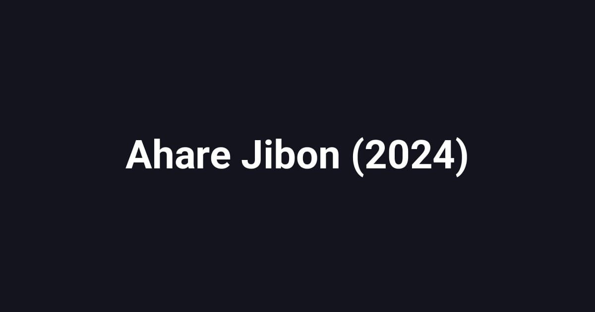 Ahare Jibon (2024)