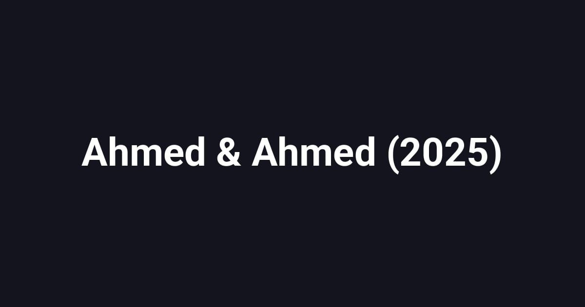 Ahmed & Ahmed (2025)