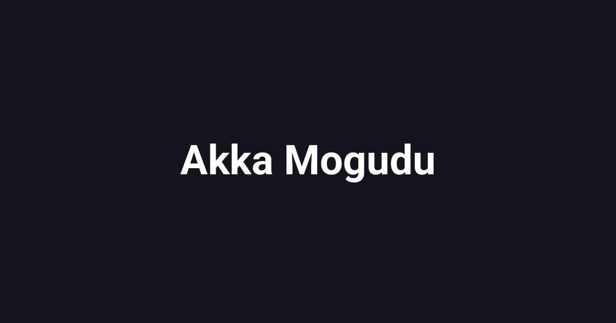Akka Mogudu
