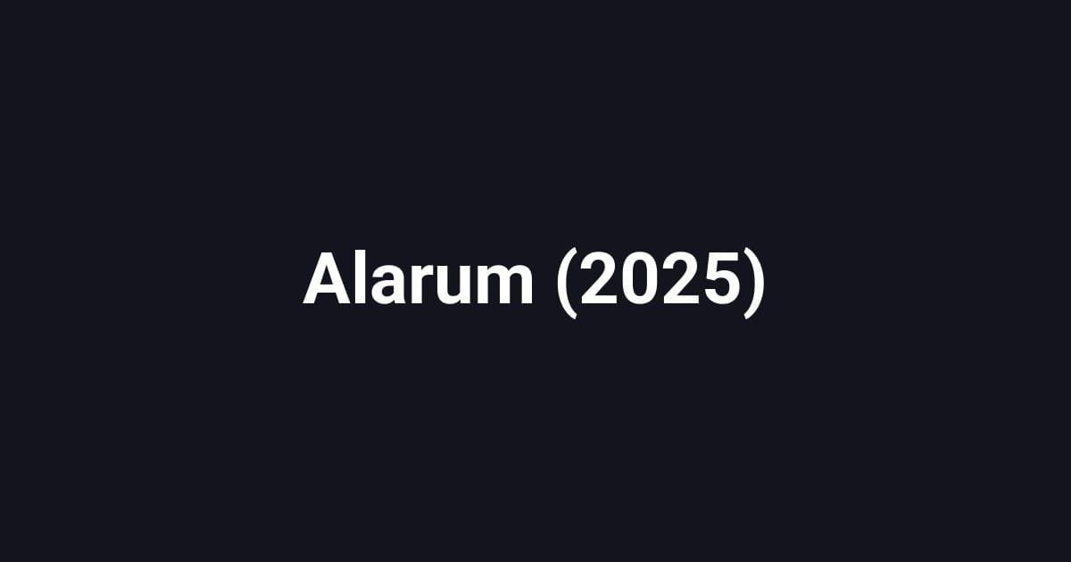 Alarum (2025)