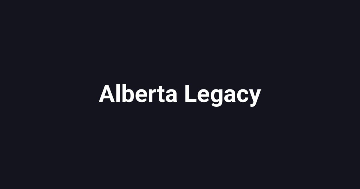 Alberta Legacy