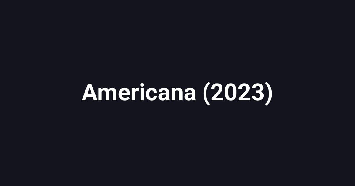 Americana (2023)