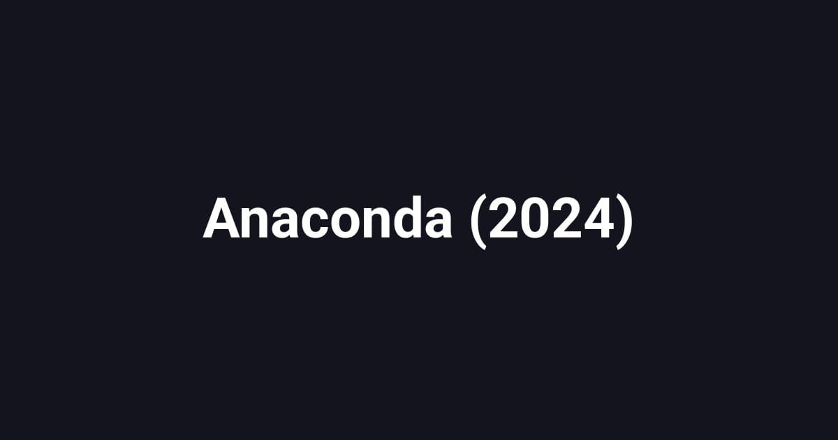 Anaconda (2024)