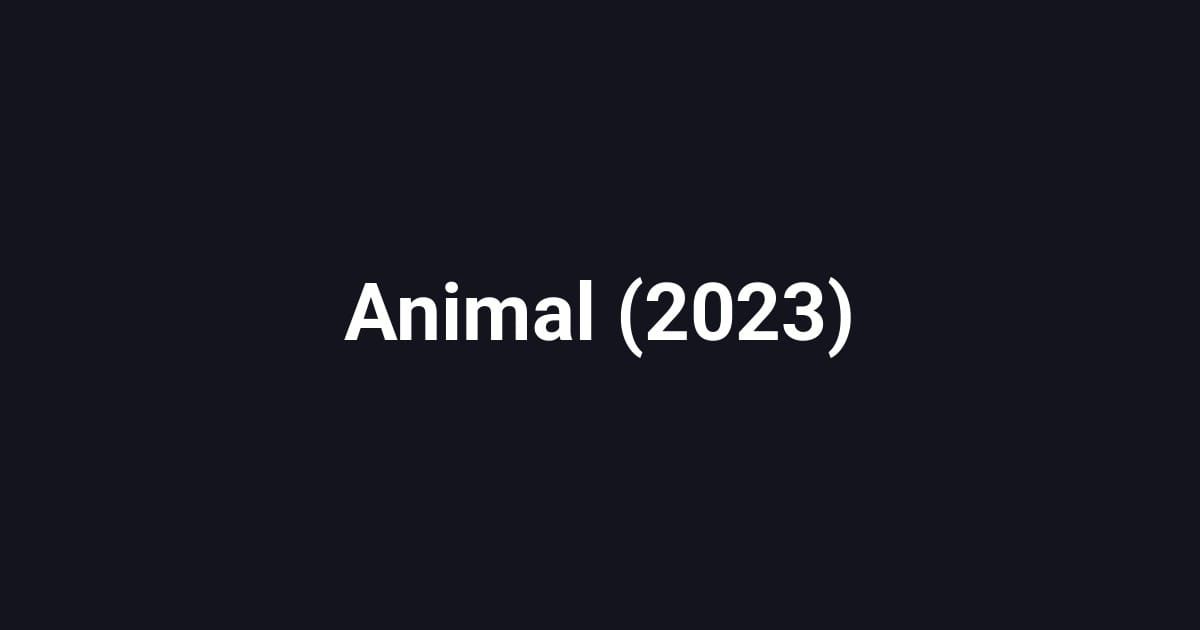 Animal (2023)