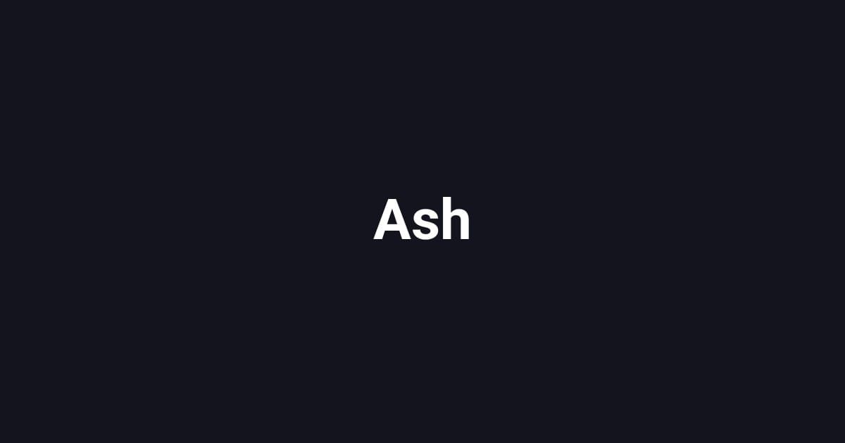 Ash
