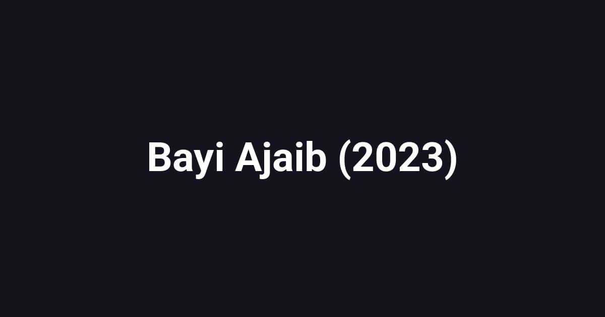 Bayi Ajaib (2023)