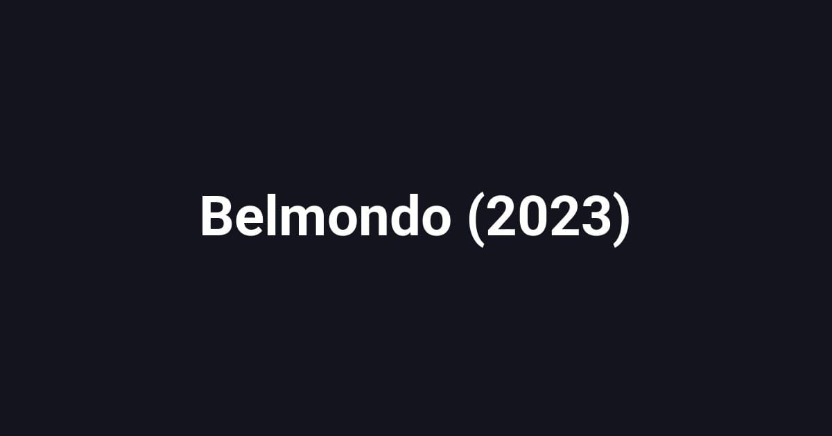 Belmondo (2023)