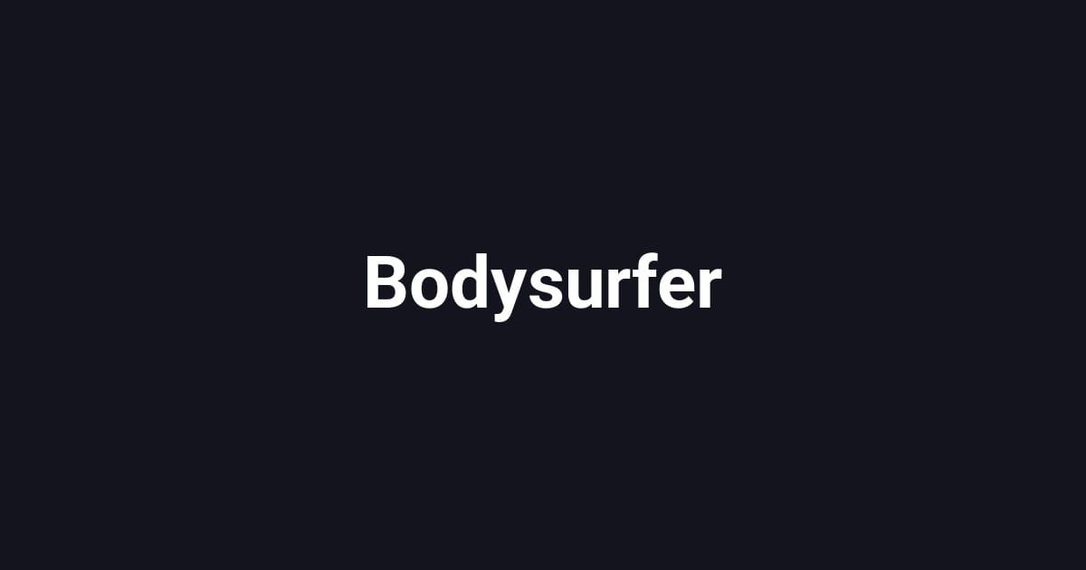 Bodysurfer