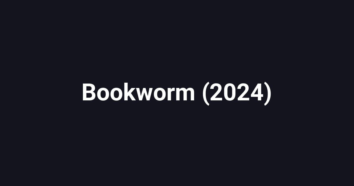 Bookworm (2024)