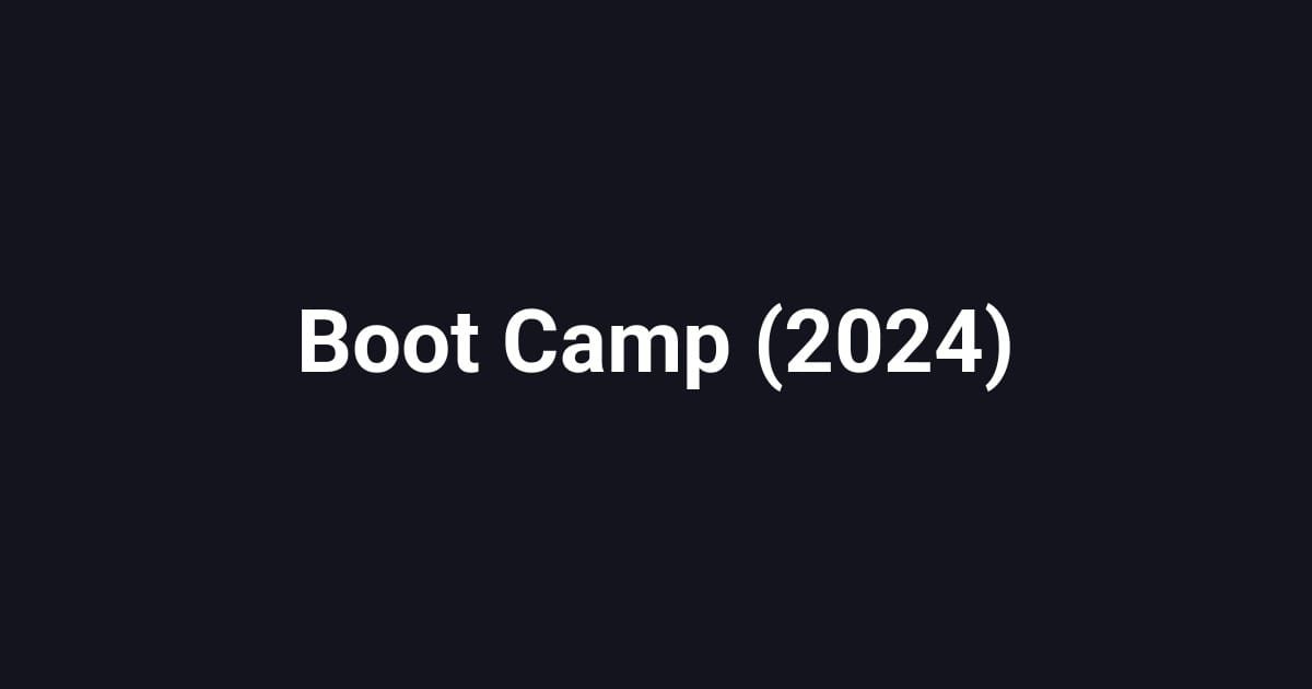 Boot Camp (2024)