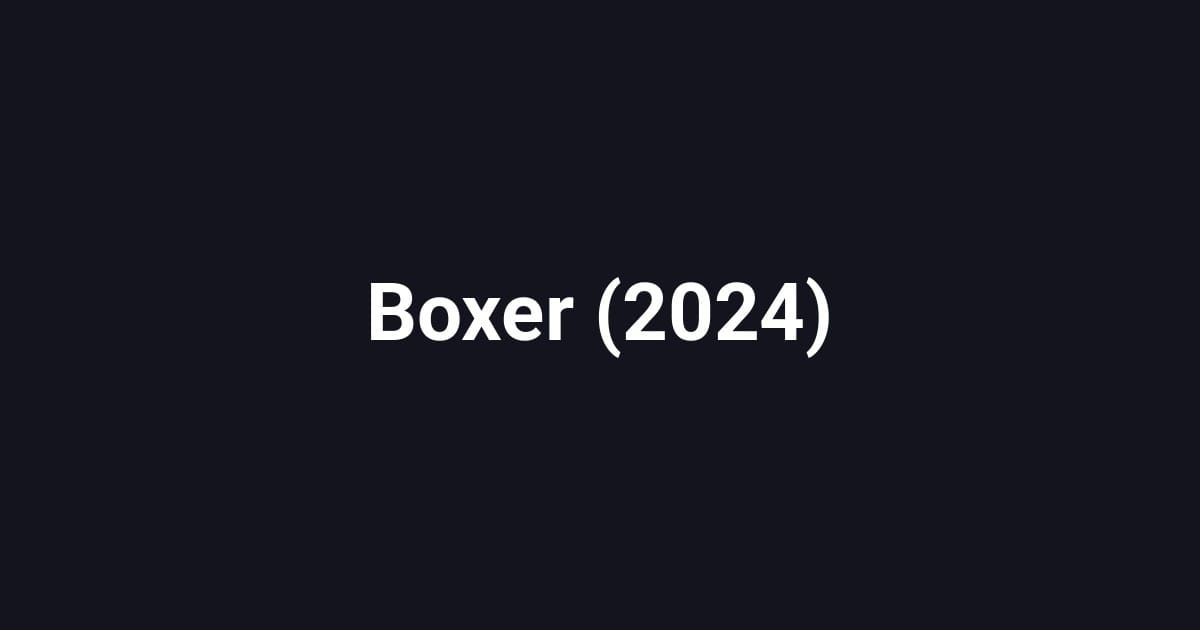 Boxer (2024)