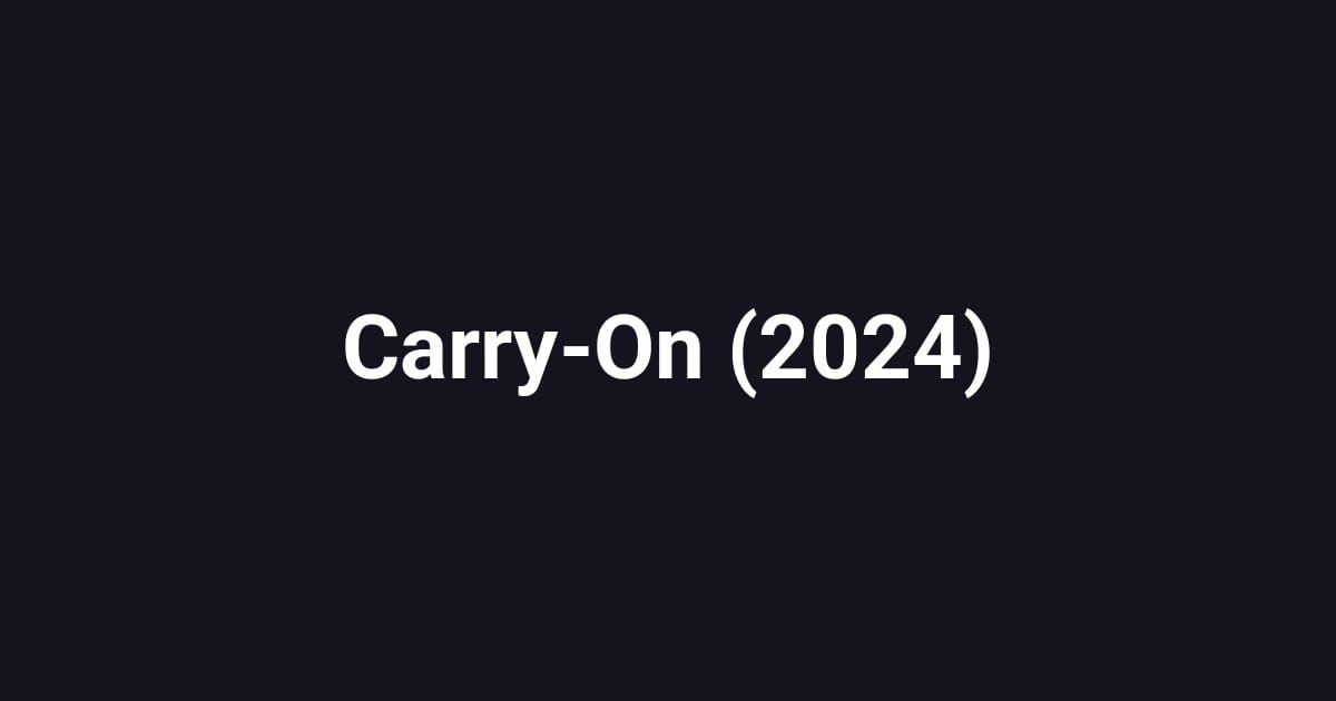 Carry-On (2024)