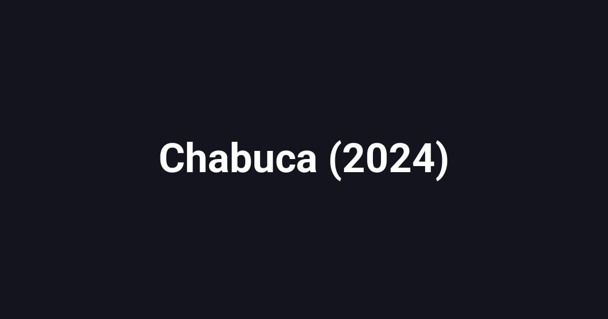 Chabuca (2024)