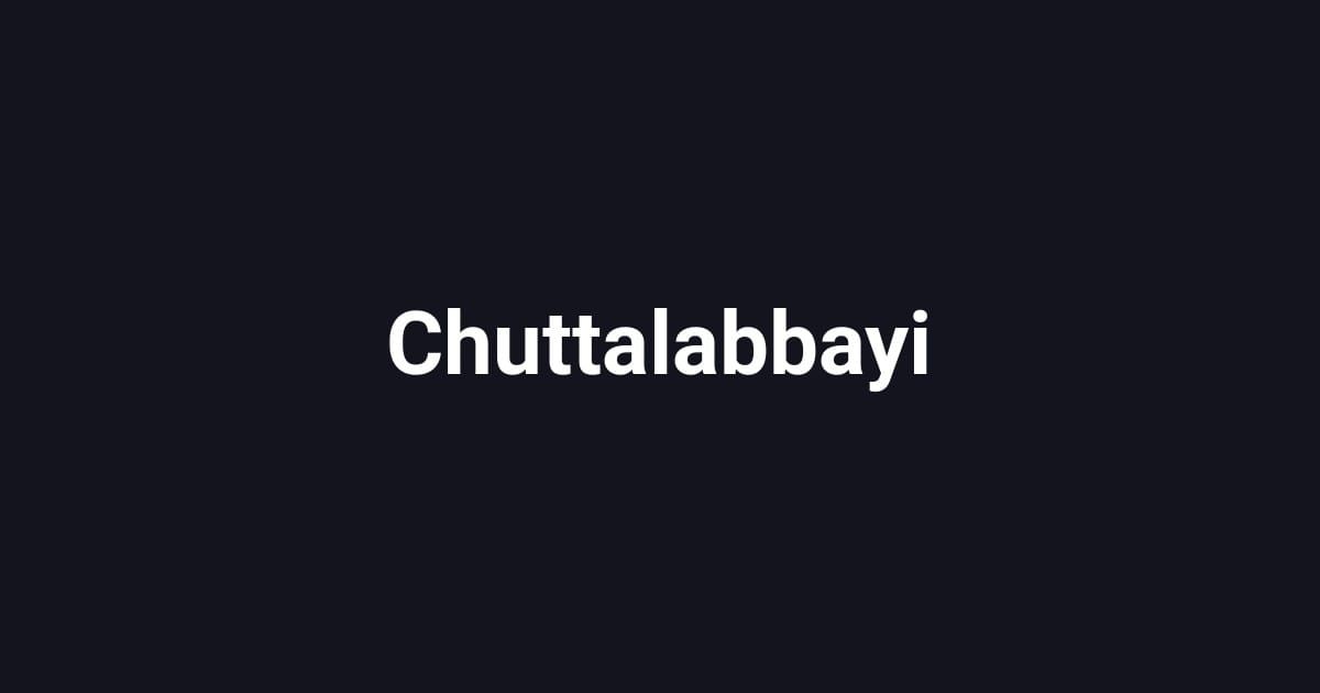 Chuttalabbayi