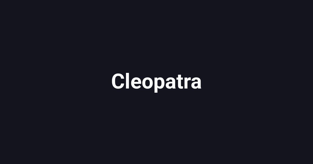 Cleopatra