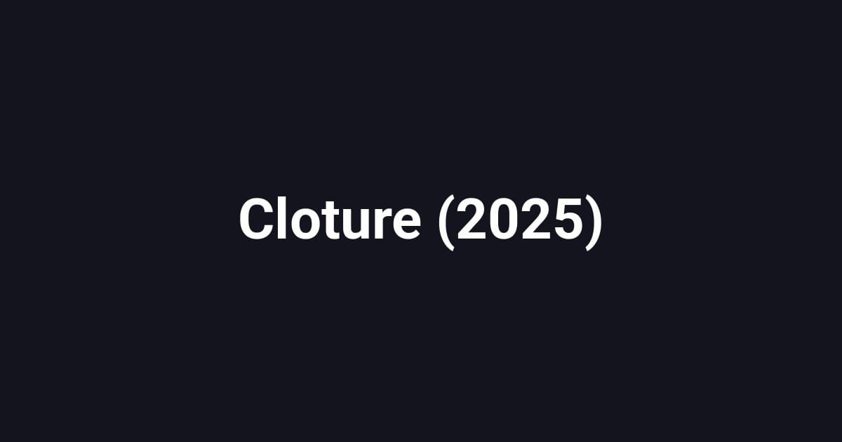 Cloture (2025)