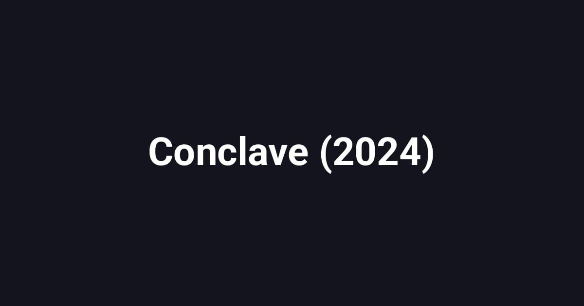 Conclave (2024)