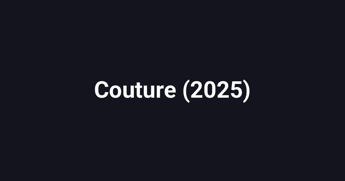 Couture (2025)