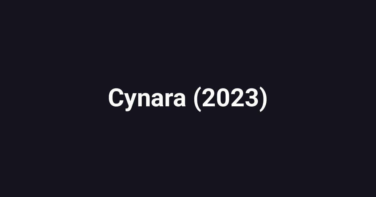 Cynara (2023)