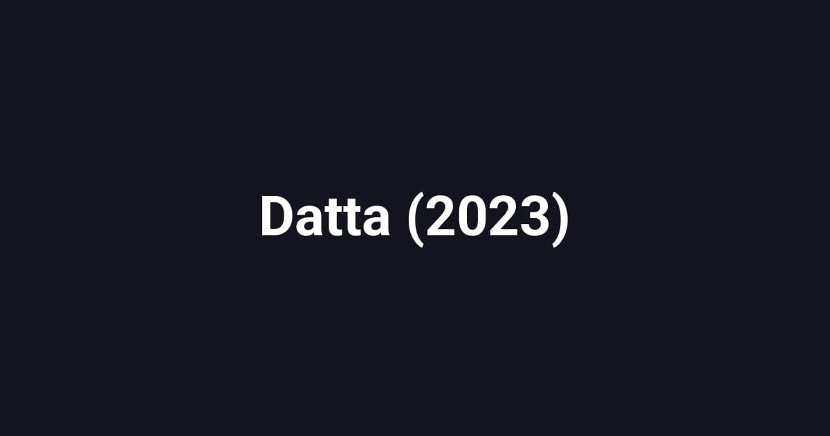 Datta (2023)