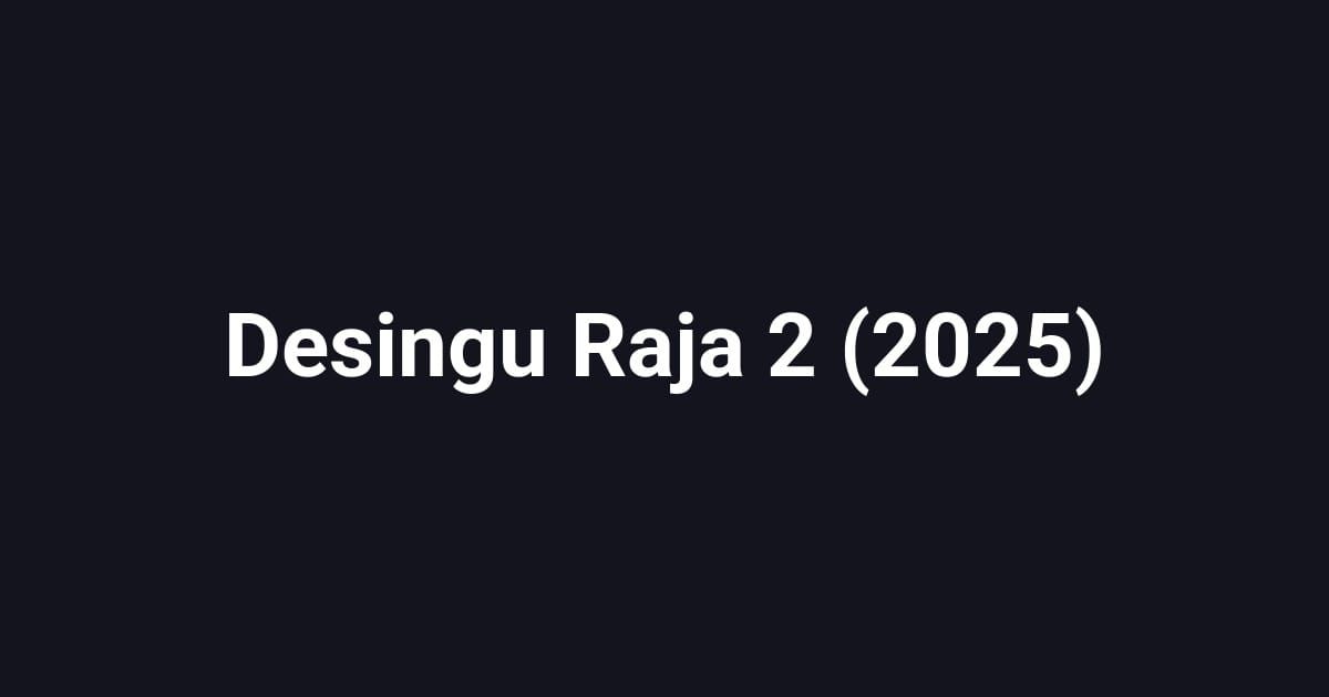 Desingu Raja 2 (2025)