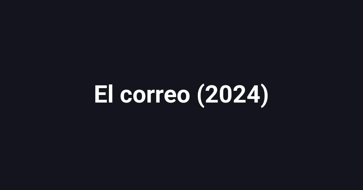 El correo (2024)