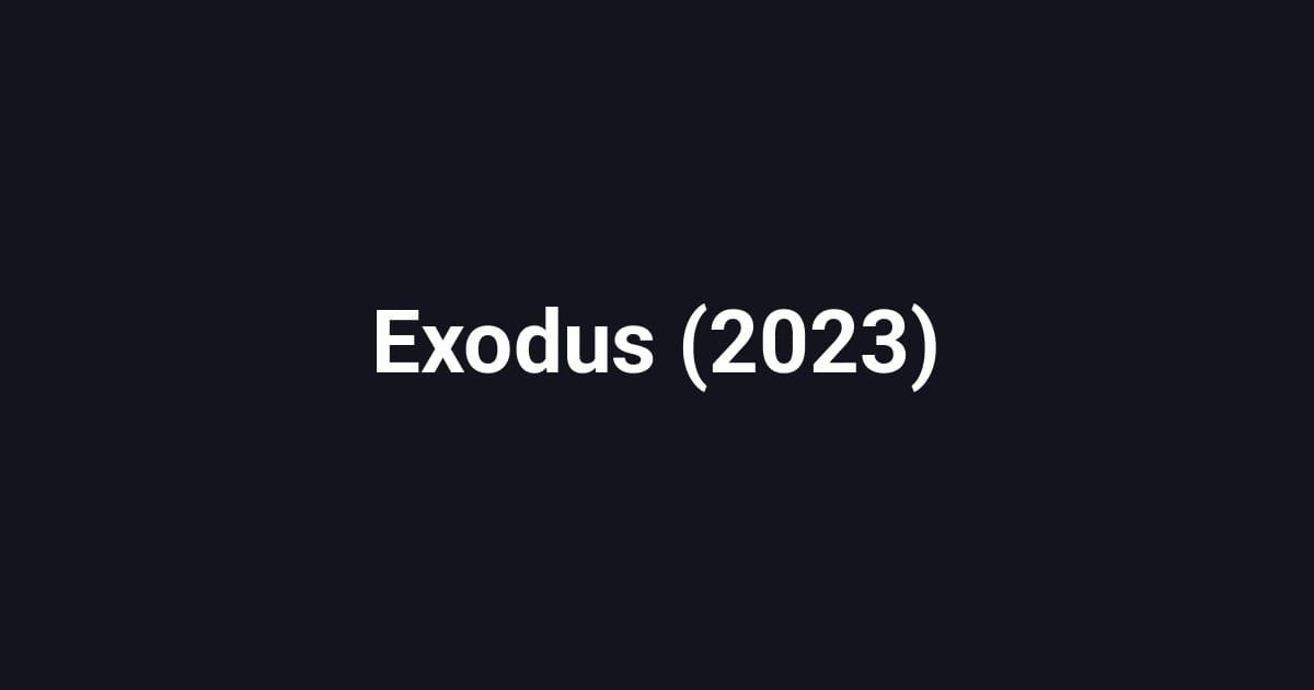 Exodus (2023)