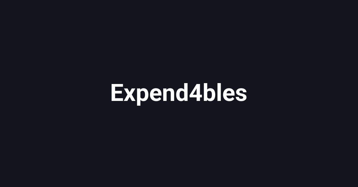 Expend4bles