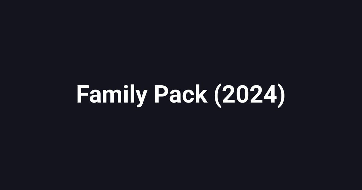 Family Pack (2024)