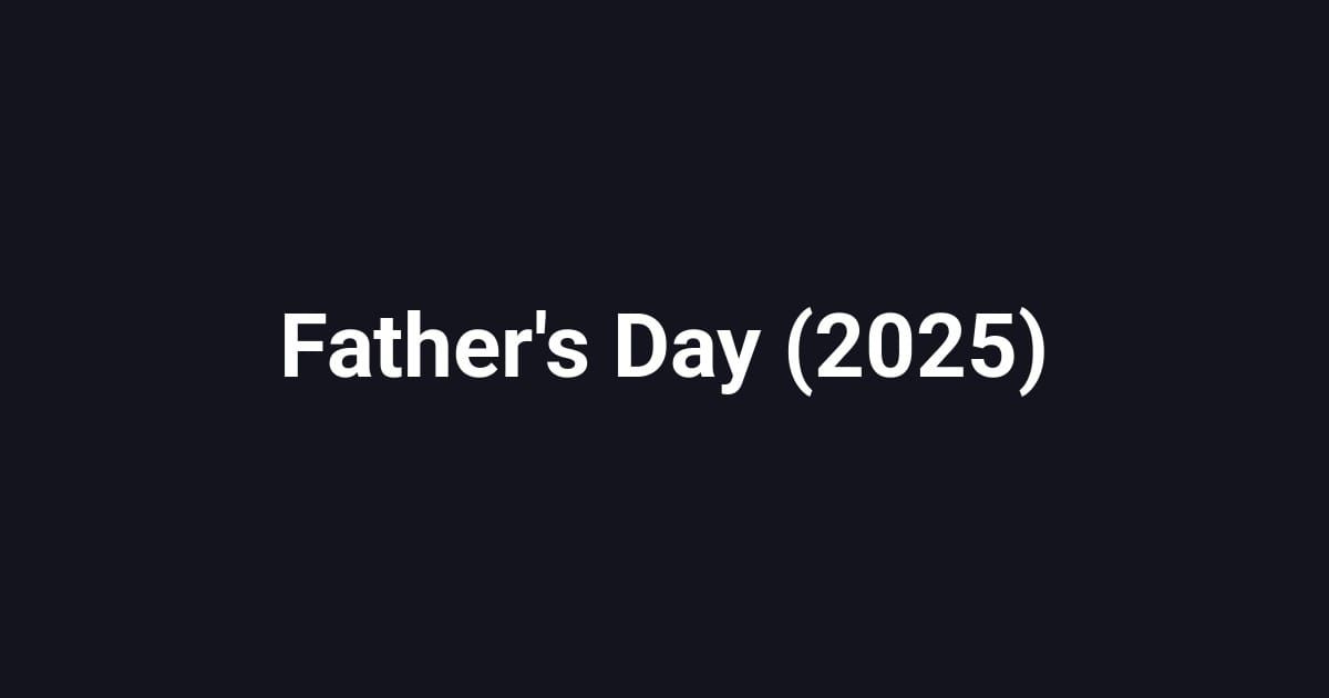 Father's Day (2025)