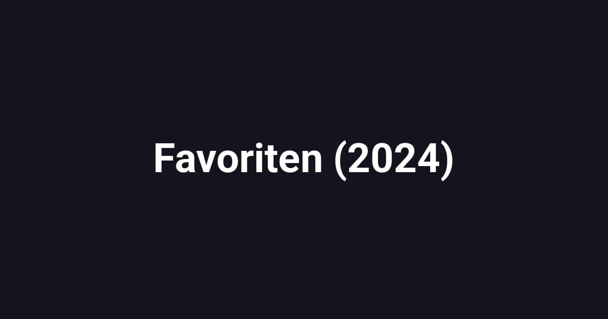 Favoriten (2024)