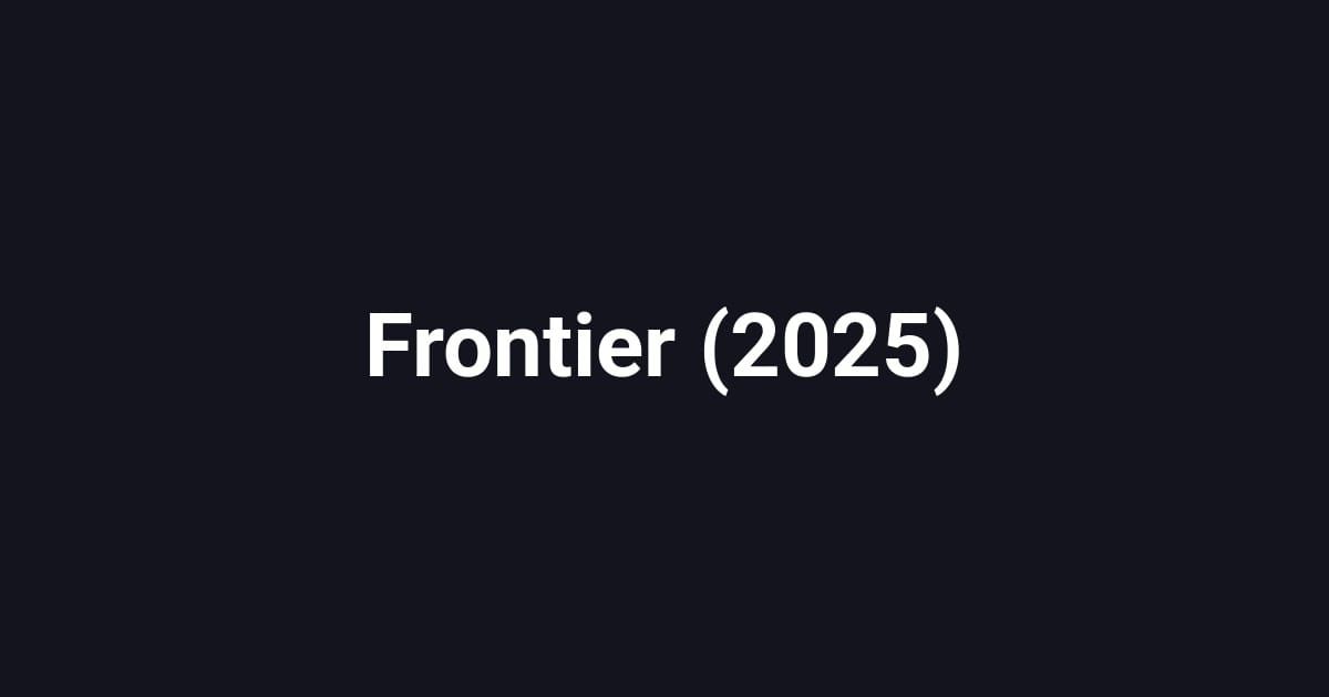 Frontier (2025)