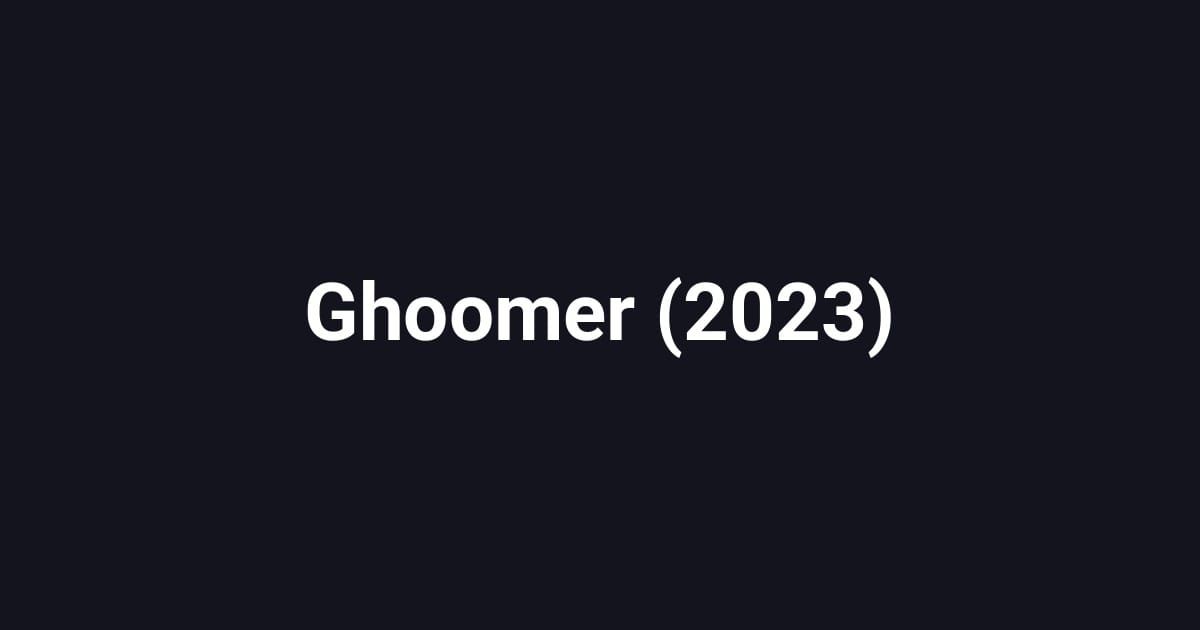 Ghoomer (2023)