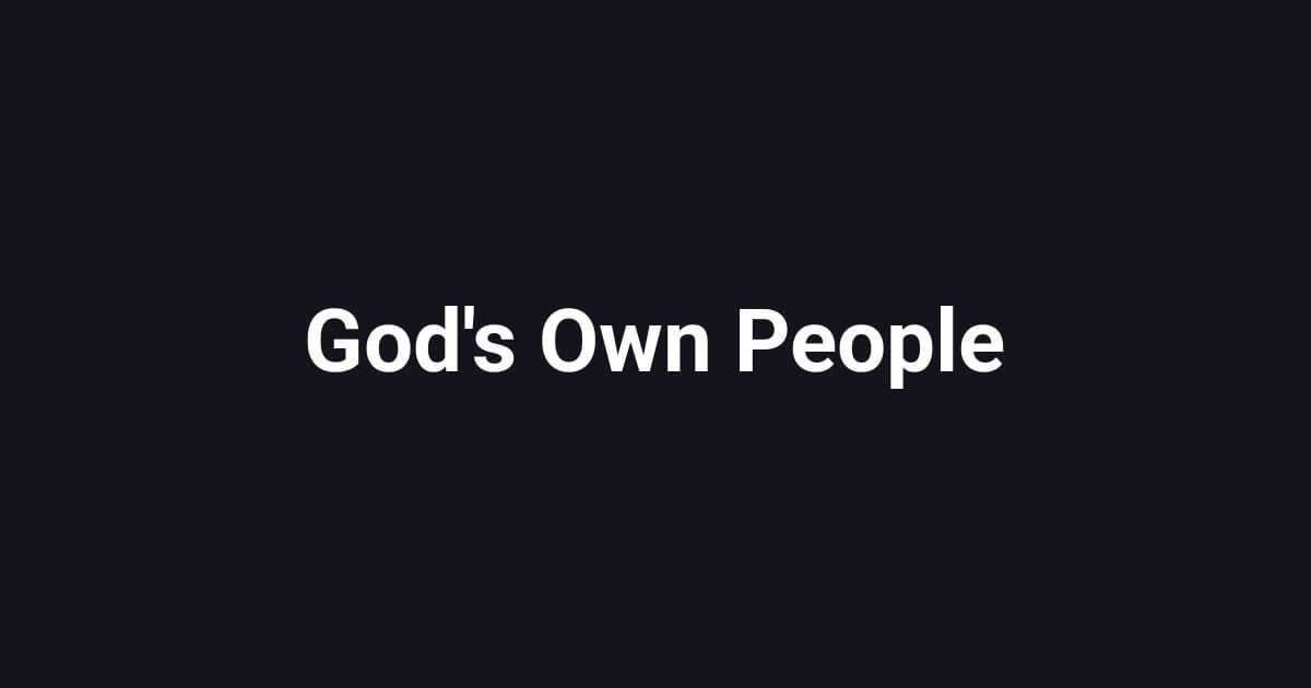 God's Own People