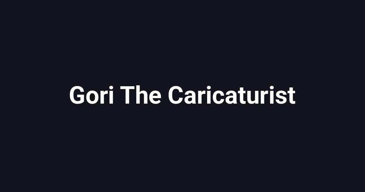Gori The Caricaturist