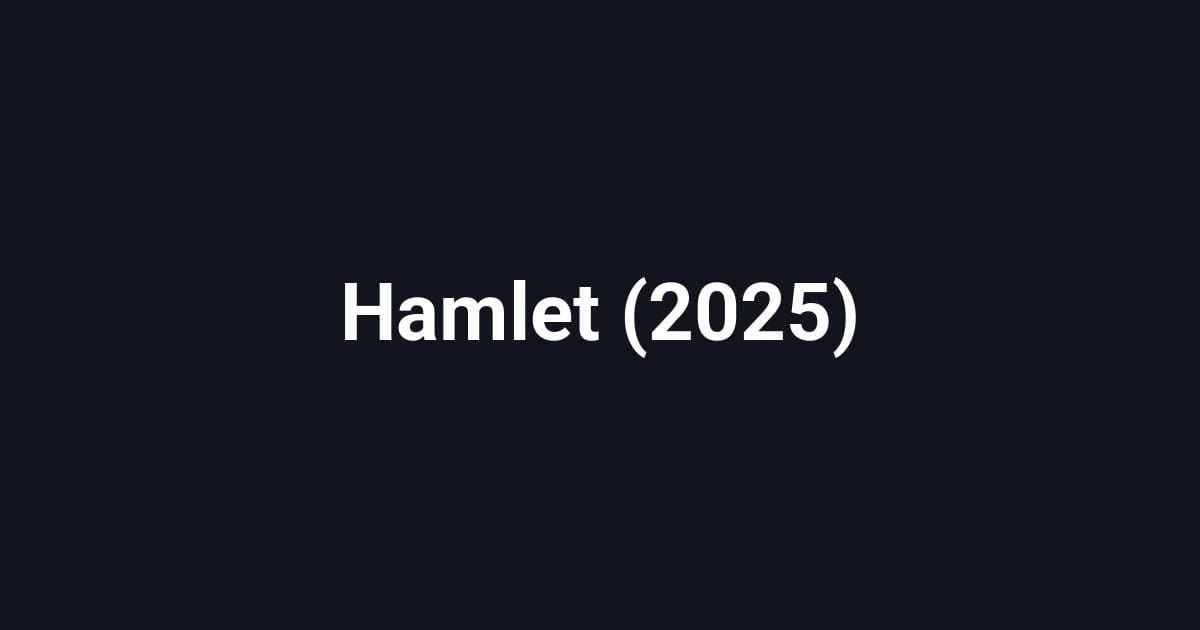Hamlet (2025)