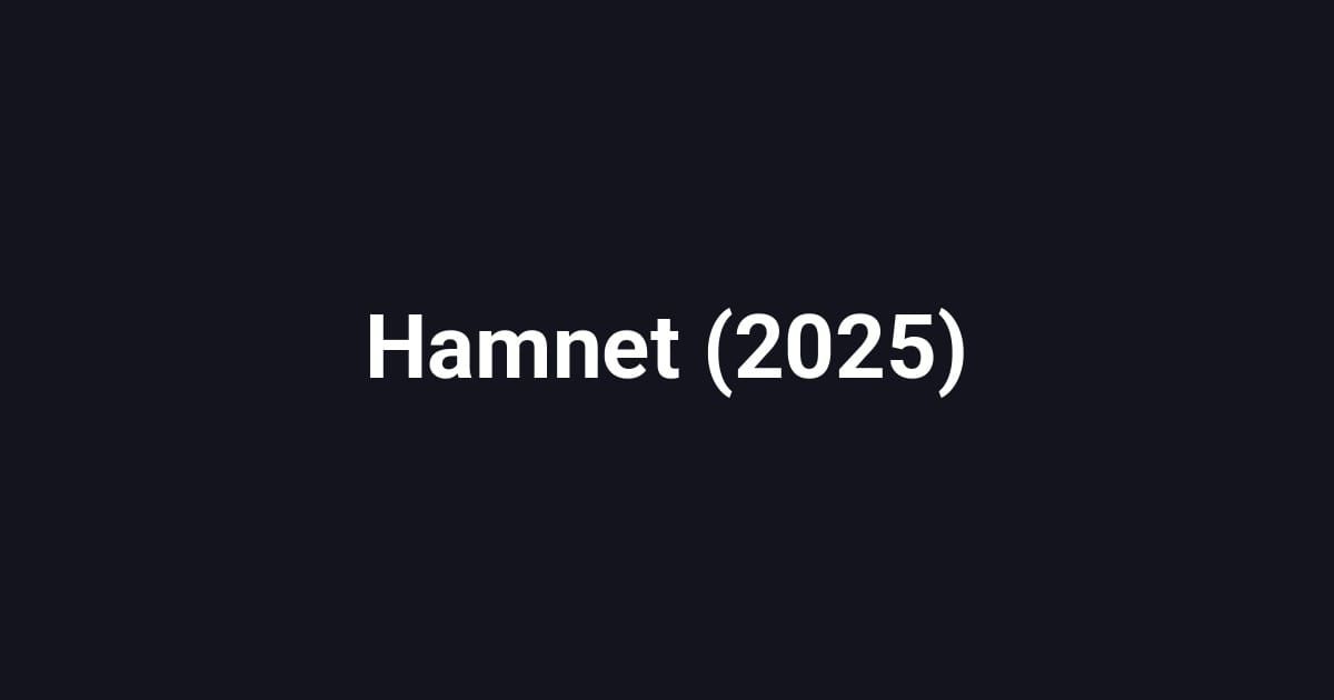 Hamnet (2025)