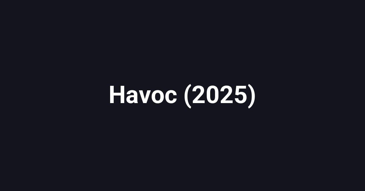 Havoc (2025)