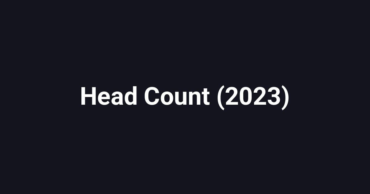 Head Count (2023)