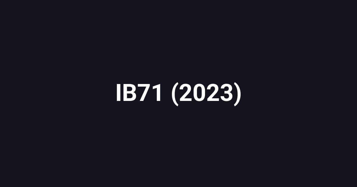 IB71 (2023)
