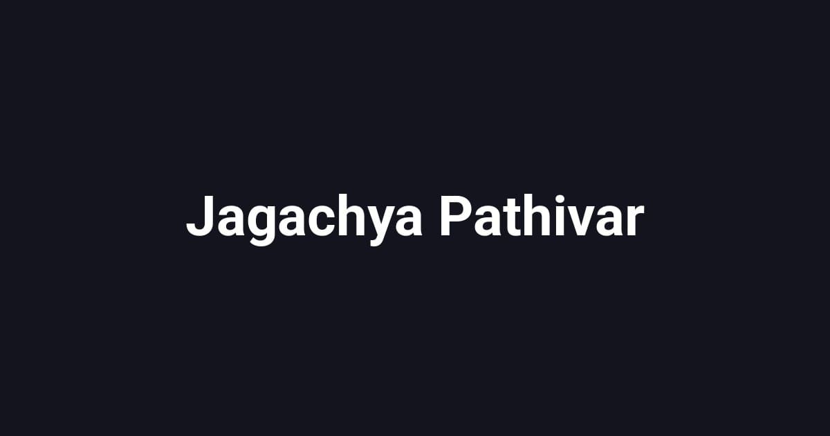 Jagachya Pathivar
