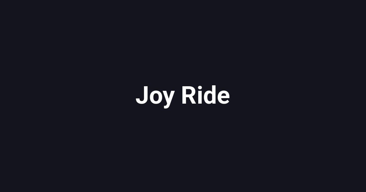 Joy Ride (2001)