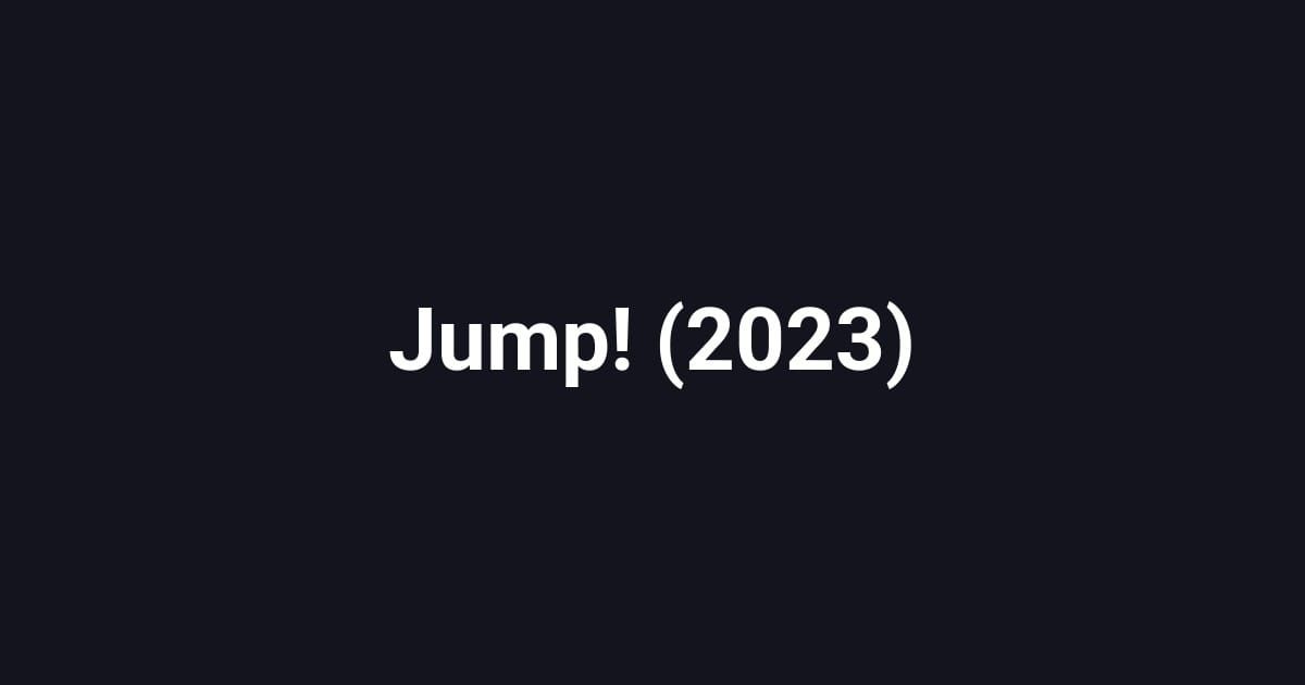 Jump! (2023)