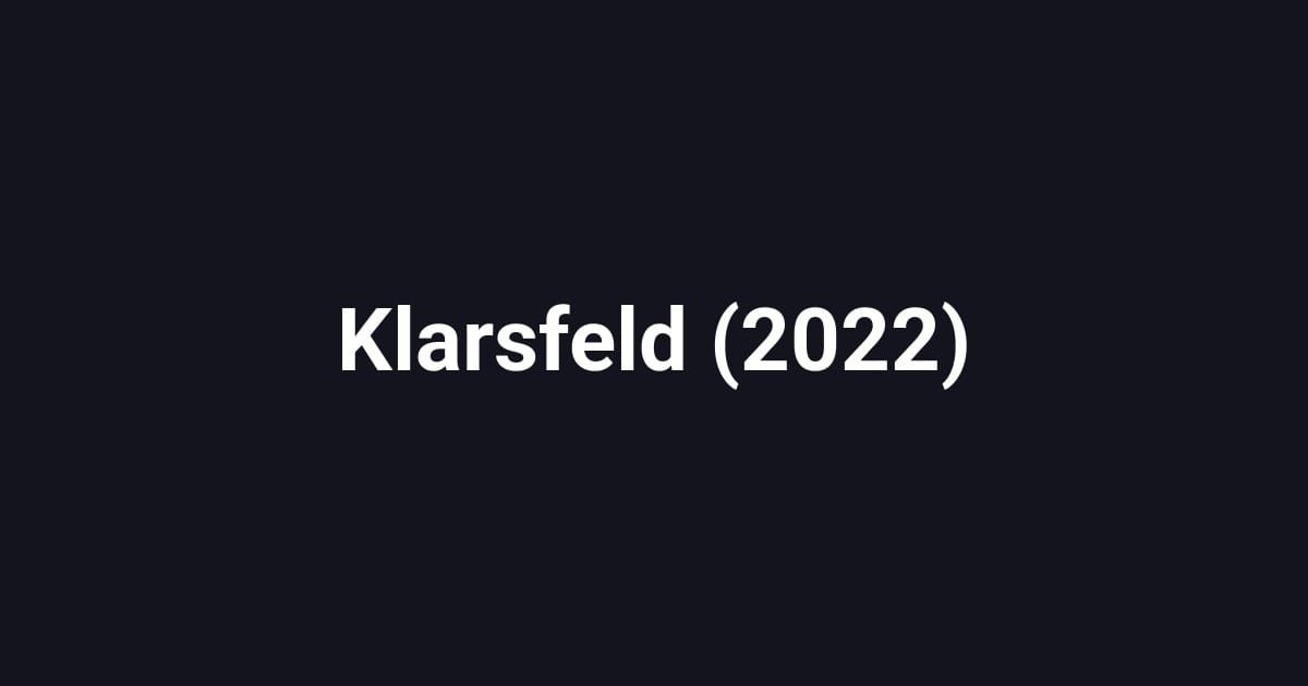 Klarsfeld (2022)