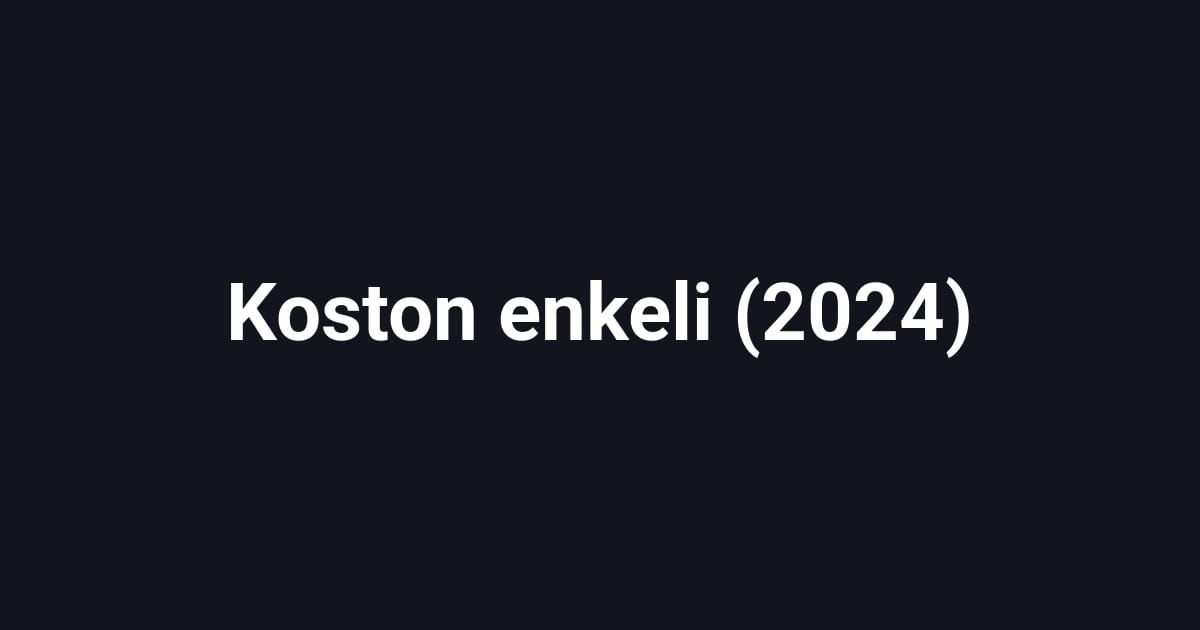 Koston enkeli (2024)
