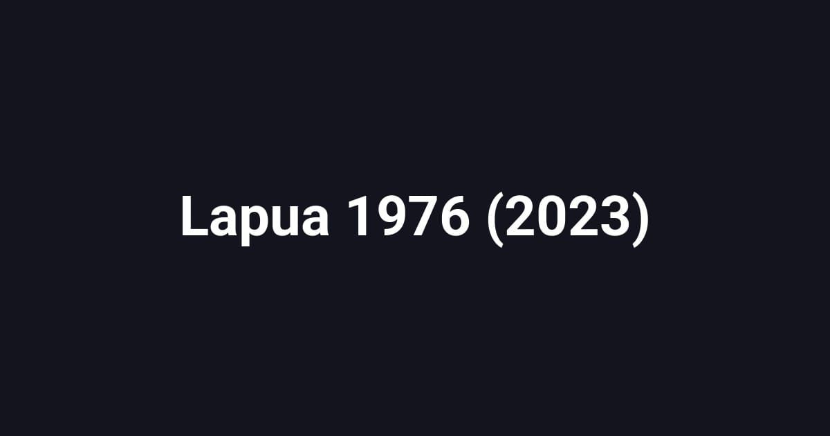 Lapua 1976 (2023)