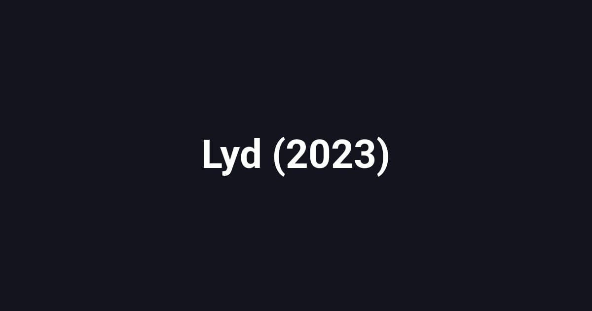 Lyd (2023)