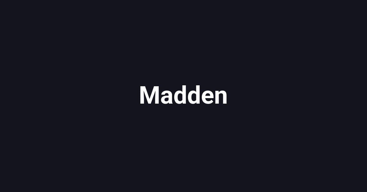 Madden