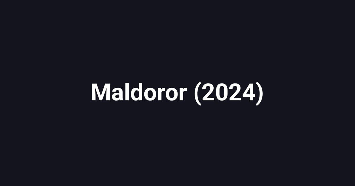 Maldoror (2024)