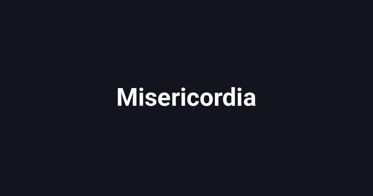 Misericordia